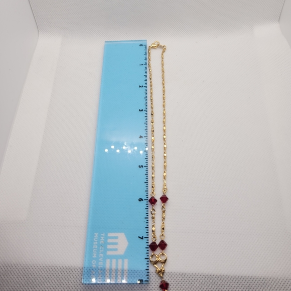 Avon Gold Toned Lariat Necklace - Picture 6 of 6